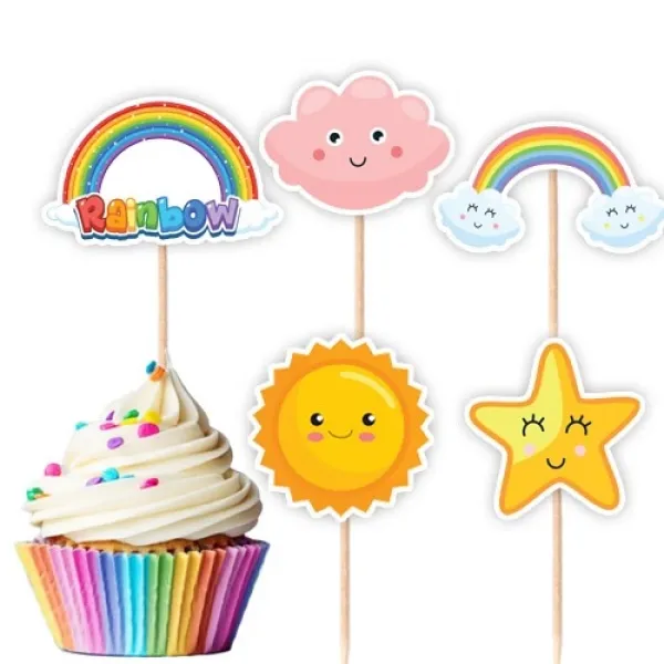 Gökkuşağı Şekilli Kürdan 10 Adet