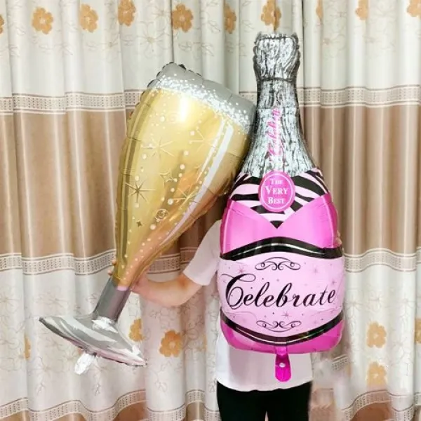 Gold Kadeh Folyo Balon 95x40 cm