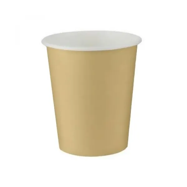 Gold Karton Bardak (8 adet)