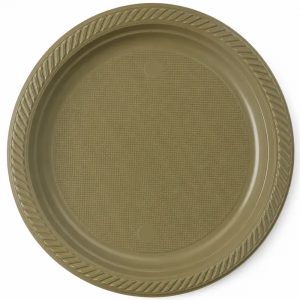 Gold Plastik Tabak (25 adet)