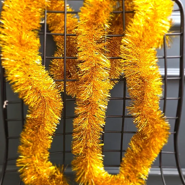 Gold Renkli Sim Süs 6.5 cm (2 Metre)