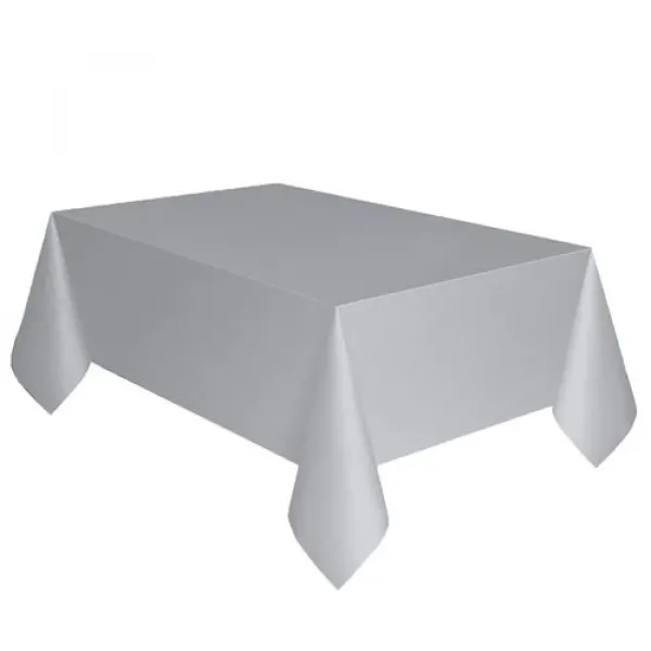 Gri Masa Örtüsü Plastik 137x183 cm