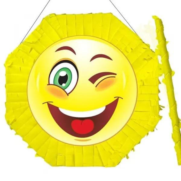 Gülen Yüz Pinyata 42 cm + Sopası