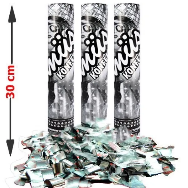 Gümüş Konfeti Parlak (30 cm)