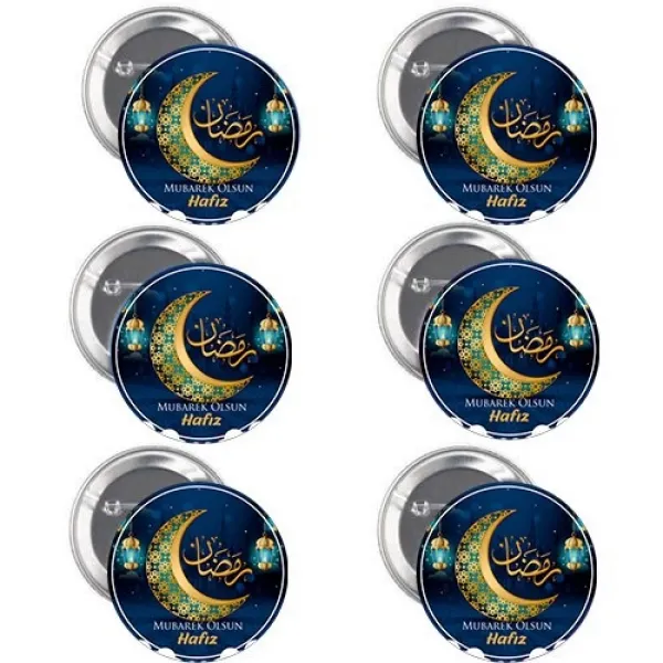 Hafız Oldum Rozeti 6 Adet