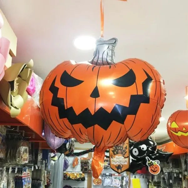 Halloween Balkabağı Folyo Balon 78x55 cm