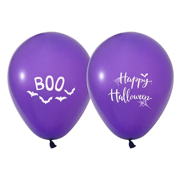 Halloween Baskılı Balon 8 adet