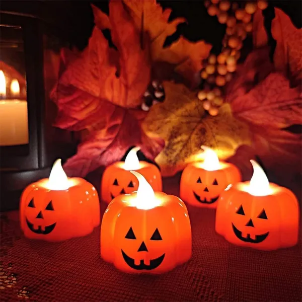 Halloween Işıklı Balkabağı (1 Adet)