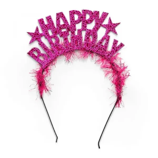 Happy Birthday Fuşya Taç