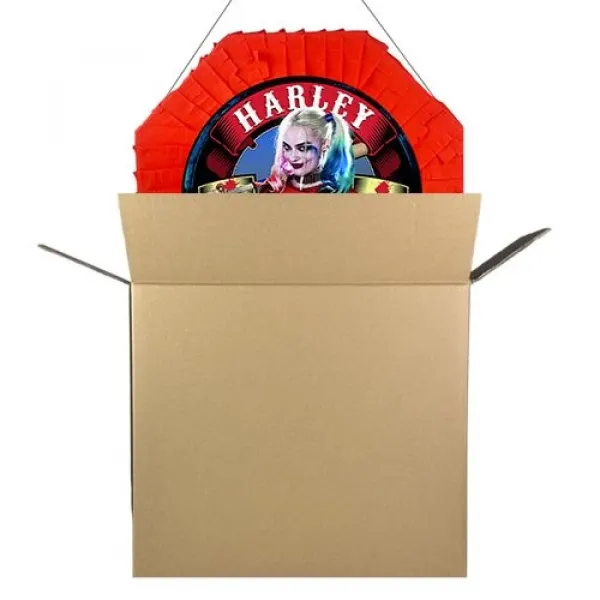 Harley Quinn Pinyata 42 cm + Sopası