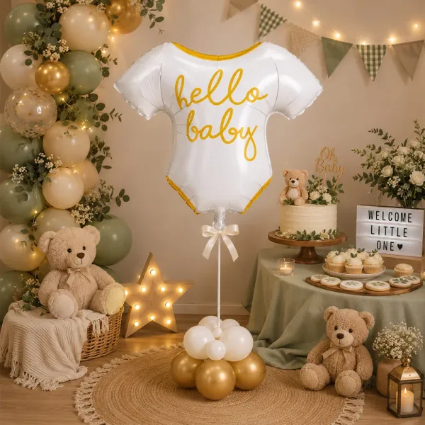 Hello Baby Folyo Balon (61x56 cm)