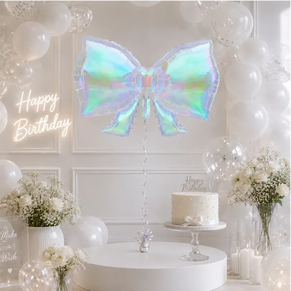 Hologramlı Fiyonk Folyo Balon (92x59 cm)