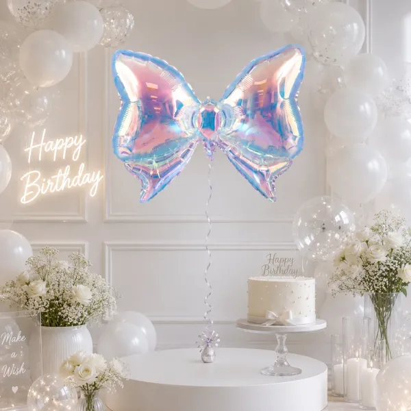 Hologramlı Fiyonk Folyo Balon (92x59 cm)