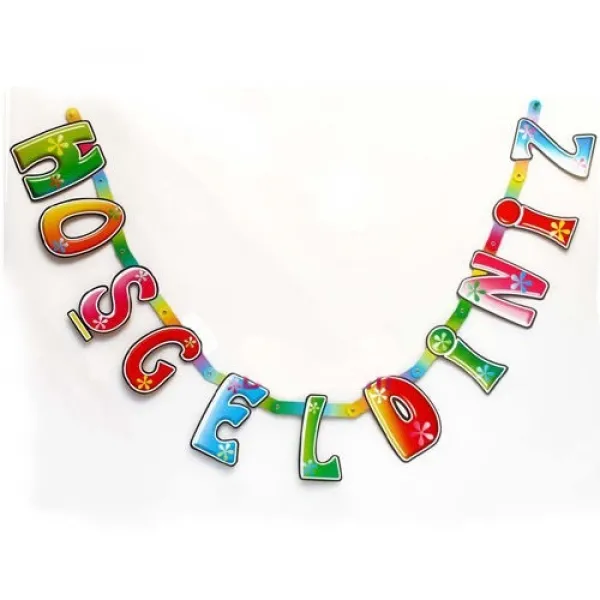 Hoş Geldiniz Yazısı 200 cm