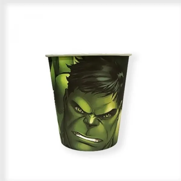 Hulk Karton Bardak 8 Adet