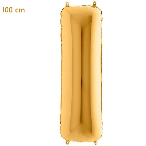 I Harf Folyo Balon – Gold – 100 cm (40 inch)