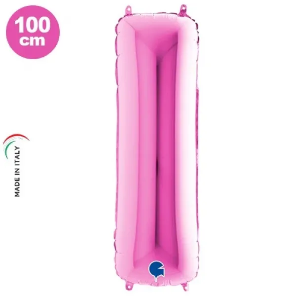 I Harf Folyo Balon – Pembe – 100 cm (40 inch)