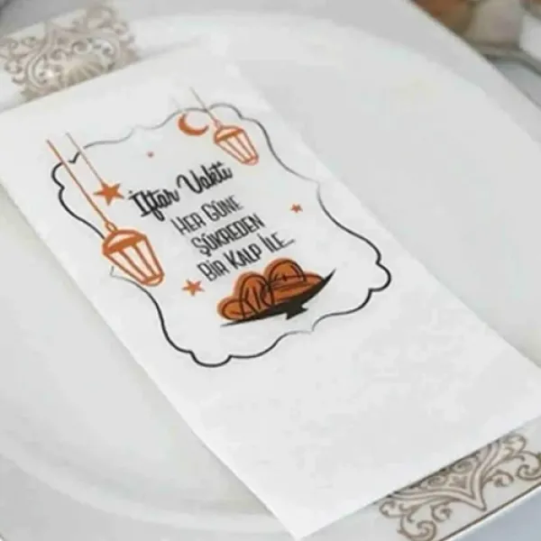 İftar Vakti Peçete Lüks (20 adet)