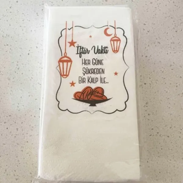 İftar Vakti Peçete Lüks (20 adet)