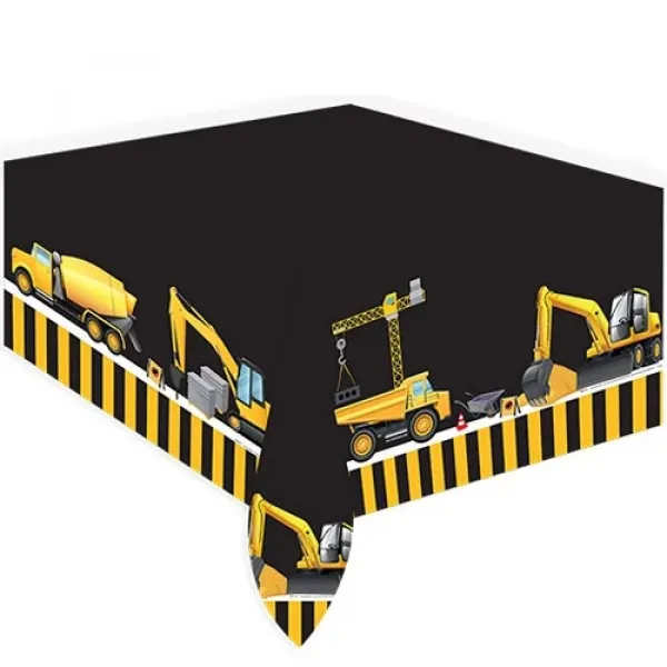 İnşaat Temalı Masa Örtüsü 120*180 cm