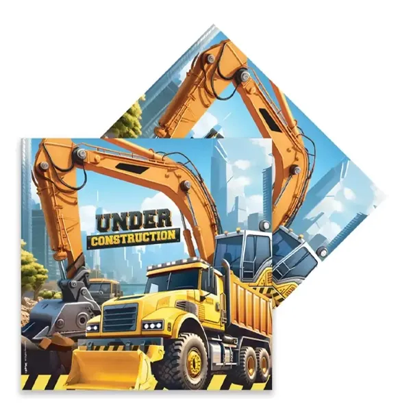 İnşaat Temalı Peçete (16 Adet)