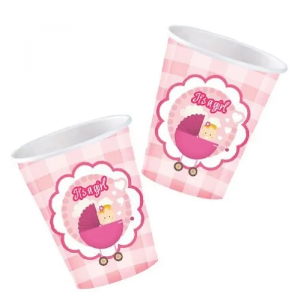 İts A Girl Bardak (8 Adet)