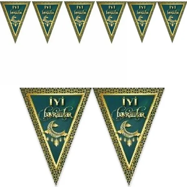 İyi Bayramlar Flama Bayrak 2 M