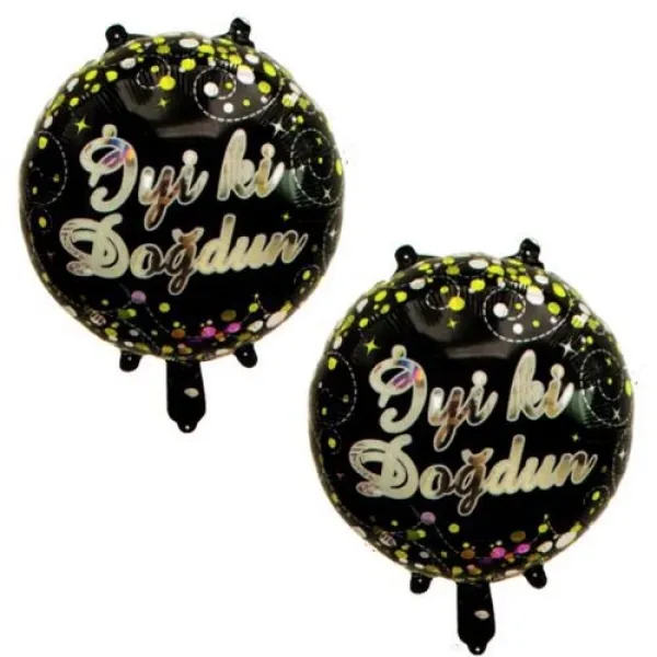 İyi Ki Doğdun Folyo Balon 2 Adet (43 cm)