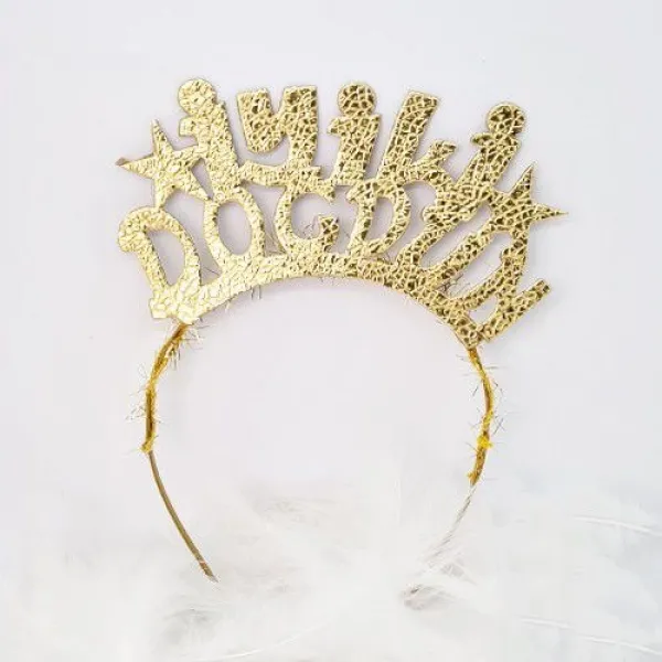 İyi Ki Doğdun Gold Taç