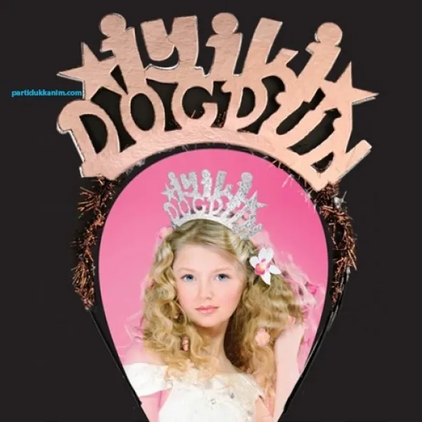 İyi Ki Doğdun Rose Gold Taç