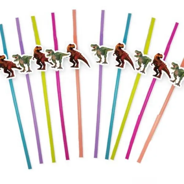 Jurassic Dinozor Artistik Pipet 10 Adet