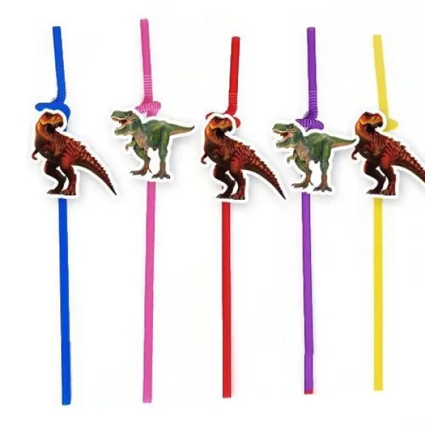 Jurassic Dinozor Artistik Pipet 10 Adet