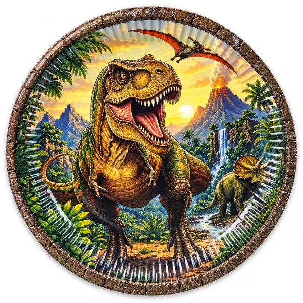 Jurassic Dinozor Tabak (8 Adet)