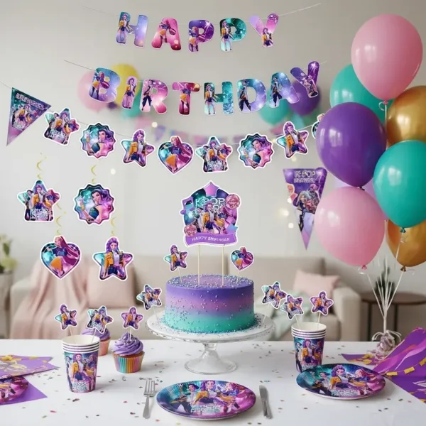 K-Pop Demon Hunters Karton Tabak (8 adet)