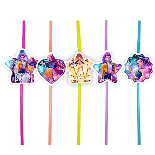 K-Pop Demon Hunters Pipet (10 Adet)