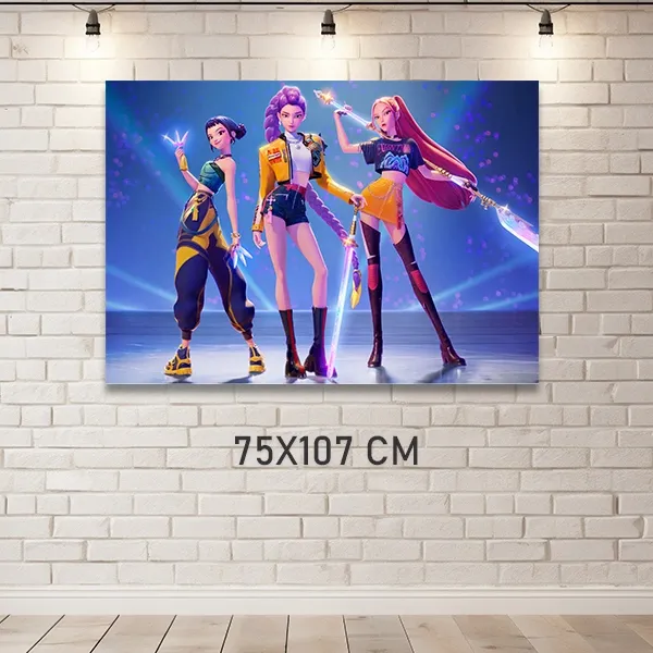 K-Pop Doğum Günü Posteri (75x107 cm)