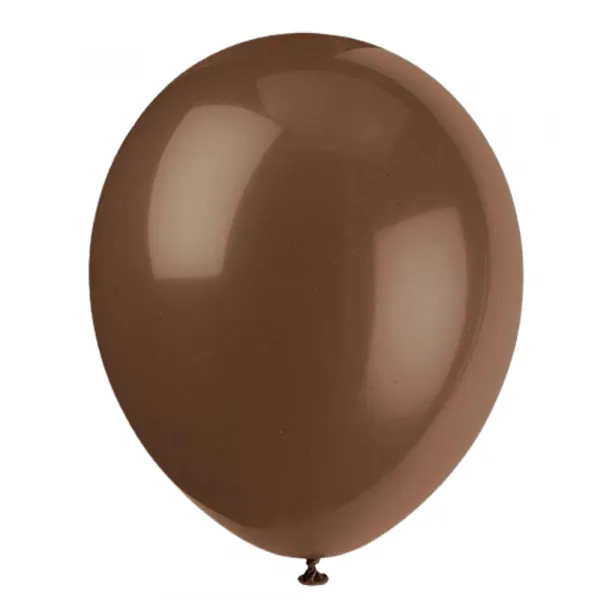 Kahverengi Pastel Balon 15 Adet
