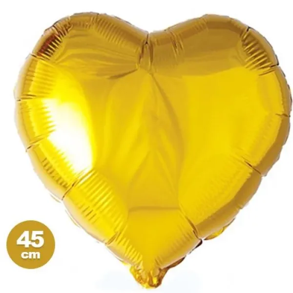 Kalpli Gold Folyo Balon (45 cm)