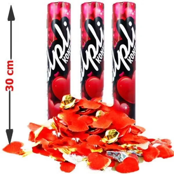 Kalpli Konfeti (30 cm)