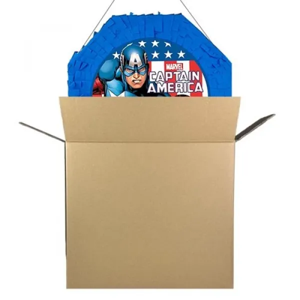 Kaptan Amerika Pinyata 42 cm + Sopası
