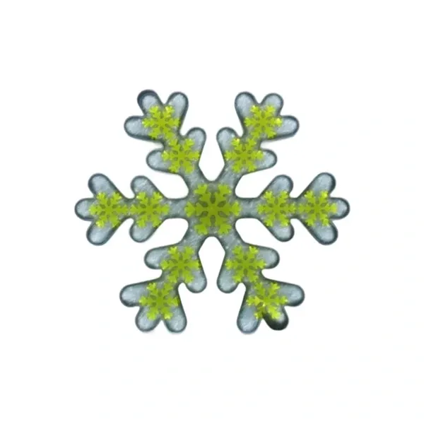 Kar Tanesi Gold Desenli (30 cm 1 Adet)