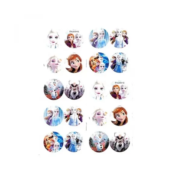 16 Sayfa Frozen Elsa - Anna Boyama Kitabı Stickerlı 1 Adet