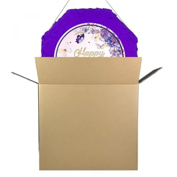 Kelebek Pinyata Mor 42 cm + Sopası