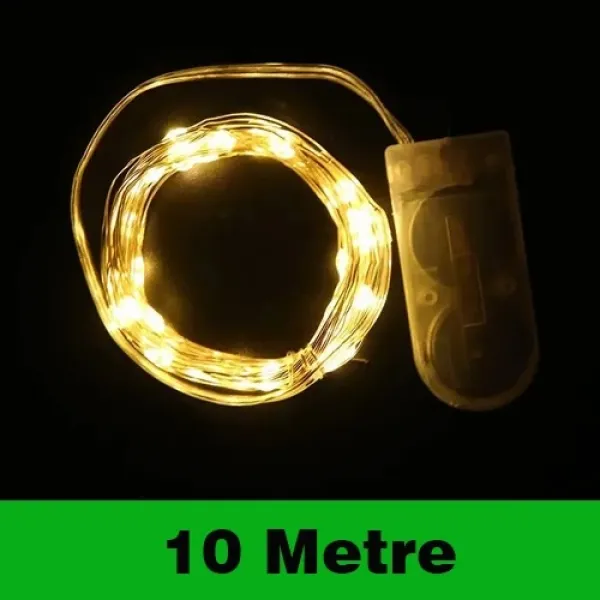 Kendinden Pilli Peri Led ışık (10 metre Gün Işığı - 1 Adet)