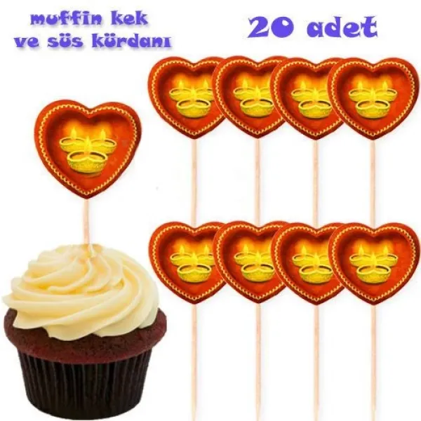 Kına Kürdan Süs (20 adet) 