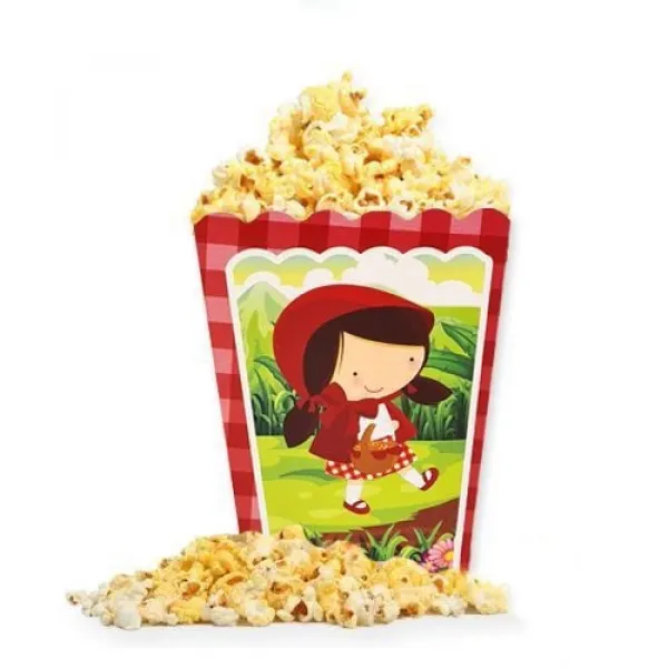 Kırmızı Başlıklı Kız Mısır Kutusu 8 Adet
