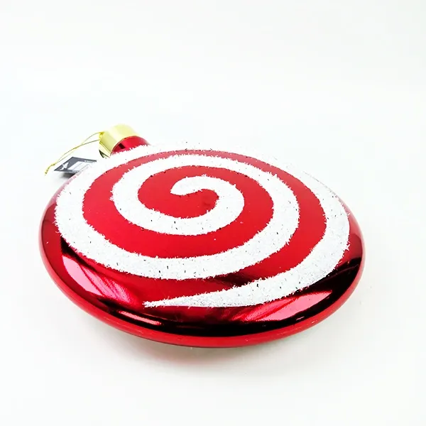 Kırmızı Beyaz Şeker Süs (30 cm 1 Adet)