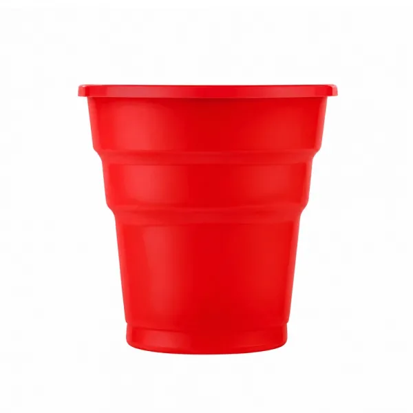 Kırmızı Plastik Bardak Lüks (25 adet)