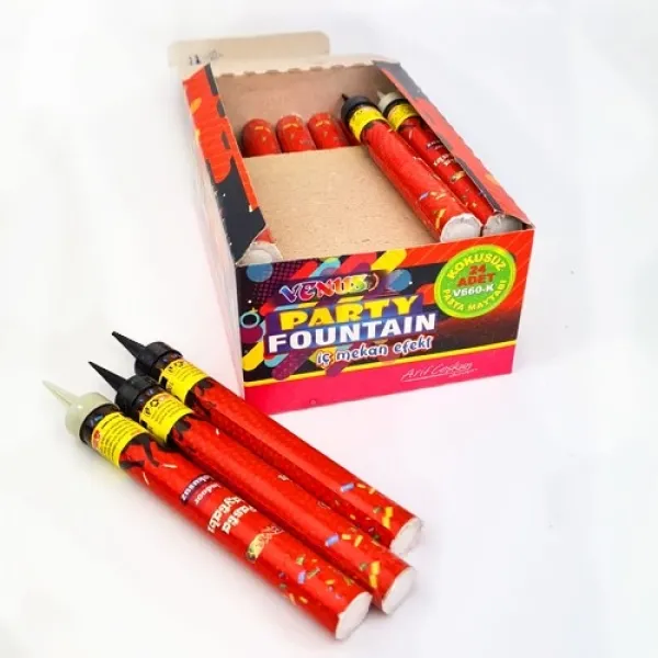 Kokusuz Dumansız İç Mekan Pasta Volkanı 3 Adet