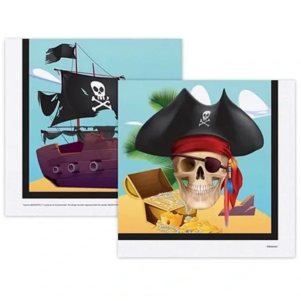 Korsan Temalı Peçete (16 Adet)